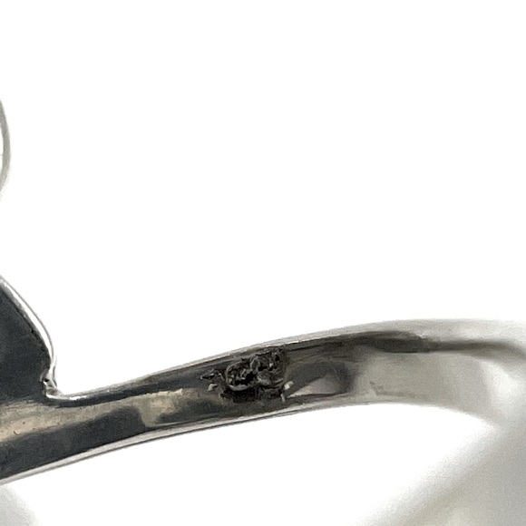 .925 Sterling Silver Double Flower Ring - Picture 8 of 17